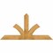 Ekena Millwork Richland Rough Sawn Timber Gable Bracket, Western Red Cedar, 72"W x 36"H x 6"D x 6"F, 12/12 Pitch GBW072X36X0606RIC00RWR - alternate 1